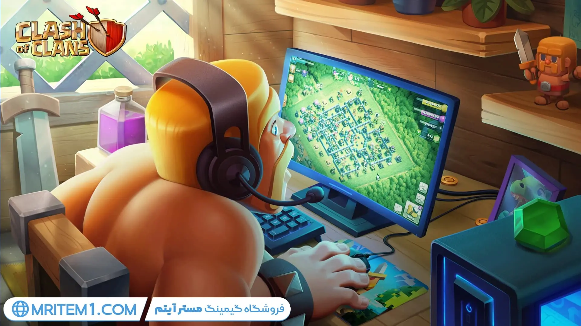 خرید جم کلش آف کلنز ارزان